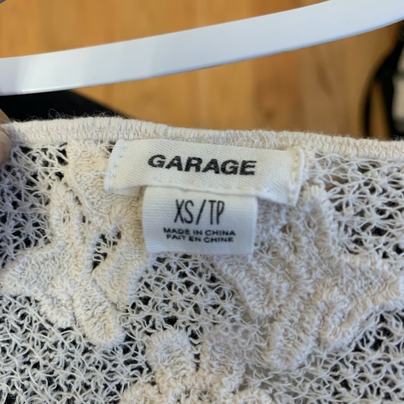 Garage Cream Lace Top - Picture 3 of 3